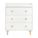 Lolly Dresser 3-Drawer Changer with Changer - White Pine