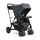 Sit Stand Double Tandem Stroller - Black