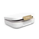Bento Style Leakproof Lunch Box - White
