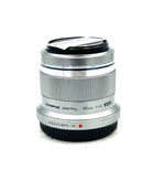 USED Olympus 45mm F1.8 M.Zuiko Digital Pen Lens for Micro Four Thirds (Silver)