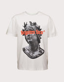 URBAN CLASSICS Forgotten Faces Fading Logo Statue Tee