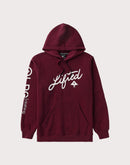 Lrg Creative Era Burgundy Hoodie