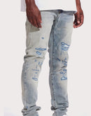 Crysp Denim Atlantic Slim Light Wash Jeans