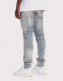 Crysp Denim Atlantic Slim Light Wash Jeans