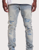 Crysp Denim Atlantic Slim Light Wash Jeans