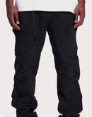 THE LEVERAGE Basic Nylon Cargo Pants