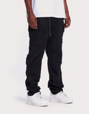 THE LEVERAGE Basic Nylon Cargo Pants