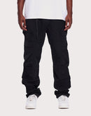THE LEVERAGE Basic Nylon Cargo Pants