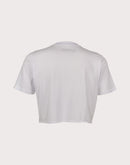 Civil Clothing Rose Year Crop White Tee