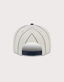New Era MLB New York Yankees 9FIFTY Pinstripe Snapback Hat-White/Navy