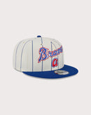 New Era MLB Atlanta Braves 9FIFTY Pinstripe Snapback Hat