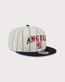 New Era MLB Los Angeles Angels 9FIFTY Pinstripe Snapback Hat