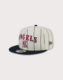 New Era MLB Los Angeles Angels 9FIFTY Pinstripe Snapback Hat