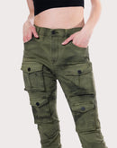 Grindhouse Twill Stacked Dye Pants