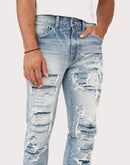 Grindhouse Ashley Slim Fit Heavy Distressed Denim Jeans