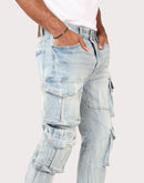 Grindhouse Cargo Slim Fit Jeans