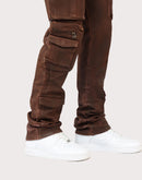Grindhouse Straight Fit Waxed Cargo Jeans