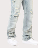 Grindhouse Straight Fit Western Studded Jeans