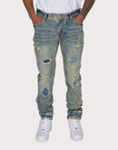 Grindhouse Vintage Heavy Rip N Repair Jeans