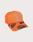 GENERAL RELATIVITY COMPANY LLC Don't Ask Safety Orange Duck Trucker-Camo