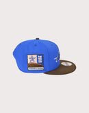 New Era MLB Houston Astros 9FIFTY Royal Crown Snapback Hat