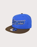 New Era MLB Texas Rangers 9FIFTY Royal Crown Snapback Hat