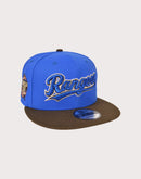 New Era MLB Texas Rangers 9FIFTY Royal Crown Snapback Hat