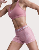 Nike "Pro 3"" Pink Shorts"