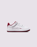 Nike Air Force 1 Low EasyOn LV8 3 Preschool Boys' "White/Team Red"