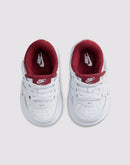 Nike Air Force 1 Low LV8 EasyOn Toddler Boys' "White/Team Red"