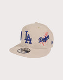 New Era MLB Los Angeles Dodgers 9FIFTY 3 Logo Snapback Hat