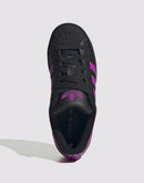 Adidas Originals Superstar II "Black/Flash Pink" Grade School Girls'