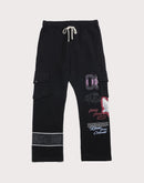 Civil Clothing Fleece Dove Black Pants