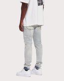 THE LEVERAGE Atlantic Slim Fit Distressed Denim Jeans