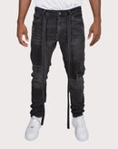 Crysp Denim Stanton Slim Fit Cargo Denim Jeans