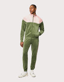 Sergio Tacchini Operations Inc Sergio Tacchini Cielo Velour Track Jacket