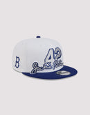 New Era MLB Brooklyn Dodgers Jackie Robinson Signature 9Fifty Snapback Hat