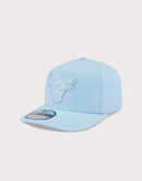 New Era NBA Chicago Bulls 9FIFTY A Frame Flood Snapback Hat-Light Blue