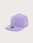 New Era MLB Chicago White Sox 9FIFTY A Frame Flood Snapback Hat-Light Purple