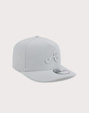 New Era MLB Atlanta Braves 9FIFTY A Frame Flood Snapback Hat