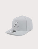 New Era MLB Atlanta Braves 9FIFTY A Frame Flood Snapback Hat