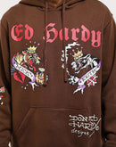 Ed Hardy Panther Tiger Pullover Hoodie