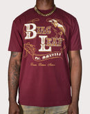 Blac Leaf D.B.A. Burgundy Tee