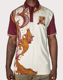 Blac Leaf Academy Cream Polo
