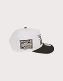 New Era MILB Buffalo Bison 9FIFTY Upside Down Logo Snapback Hat-White/Black