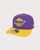 New Era NBA Los Angeles Lakers 9FIFTY Upside Down Logo Snapback Hat
