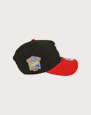New Era Los Angeles Dodgers&nbsp;9FORTY Upside Down Logo Snapback Hat-Black/Red