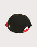 New Era Los Angeles Dodgers&nbsp;9FORTY Upside Down Logo Snapback Hat-Black/Red