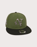 New Era MLB Oakland Athletics 9FIFTY Upside Down Logo Snapback Hat