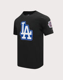 Central Mills Pro Standard Los Angeles Dodgers Pick Stitch Short Sleeve Tee-Black